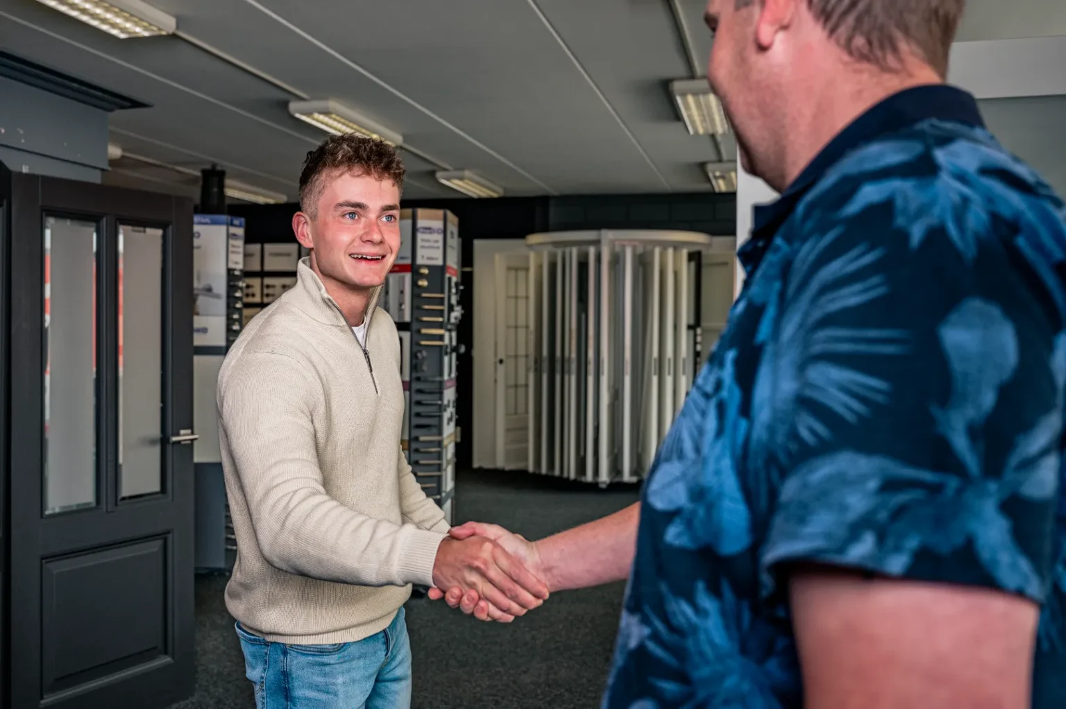 Aan het werk bij Top Deuren